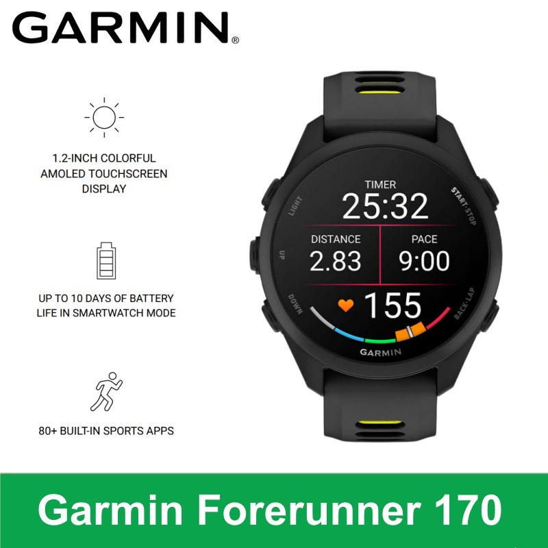 Timex Watches Smartwatch - Умные часы Garmin Forerunner 170 для