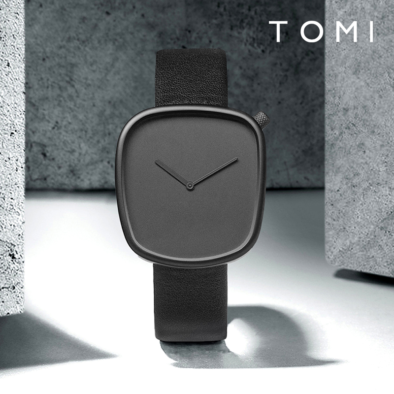 Minimalist Thin Watch - Часы TOMI, минималистичные мужские квадратные модные