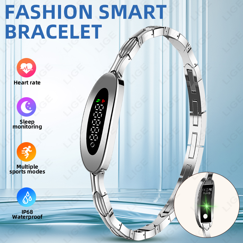 Smartwatch Watches For Sale - Смарт-браслет LIGE: Легкий спортивный фитнес-трекер для