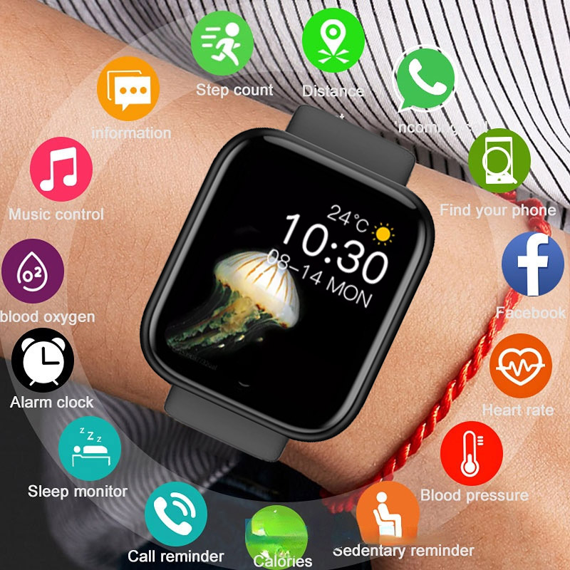 Smartwatch Watches Wallpaper - Смарт-часы электронные для фитнеса, с цветным