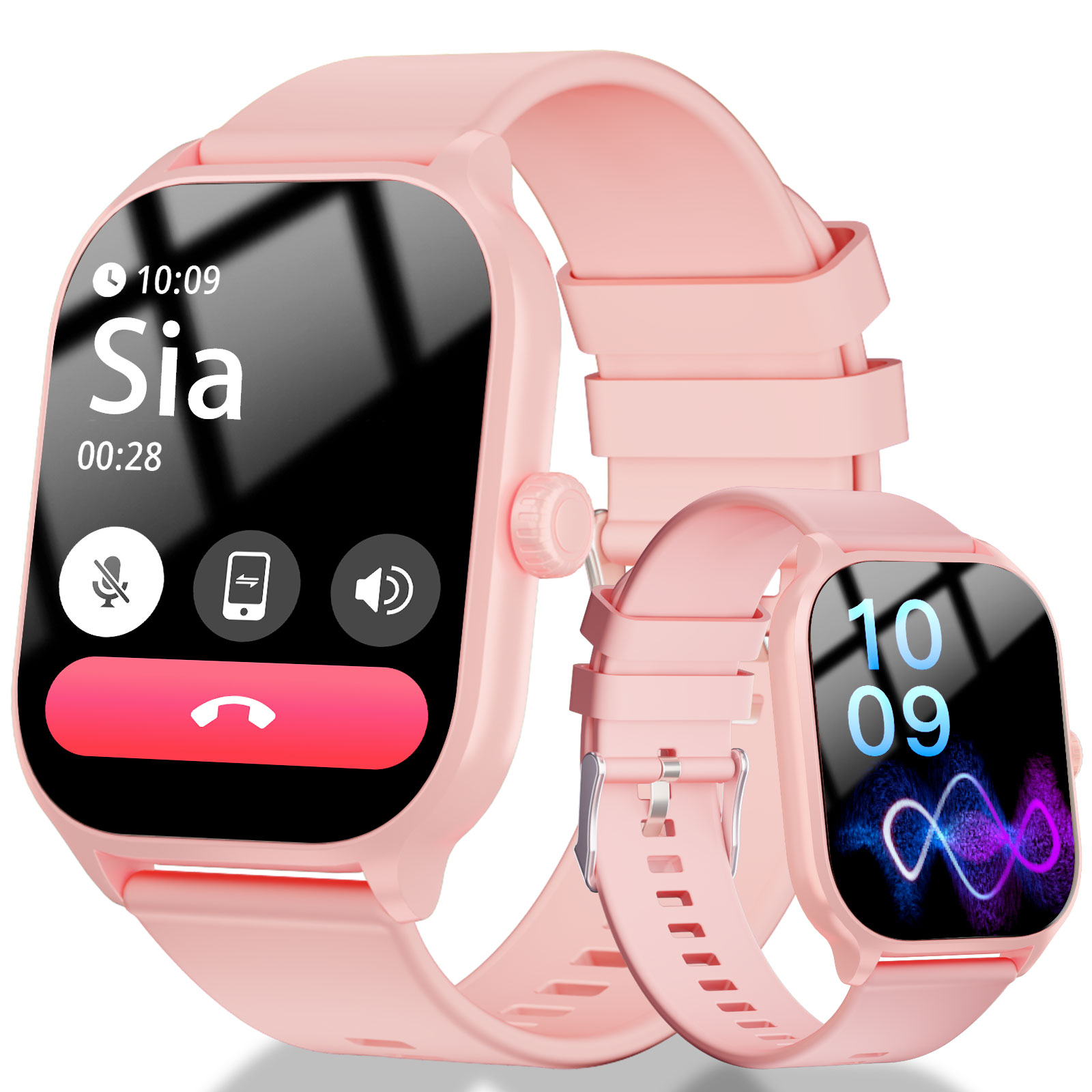 Smartwatch Watches Wallpaper - Смарт-часы, беспроводные вызовы/телефонные звонки, оповещение о