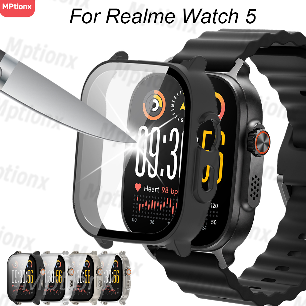 Watch S Realme - Чехол для ПК + стекло для