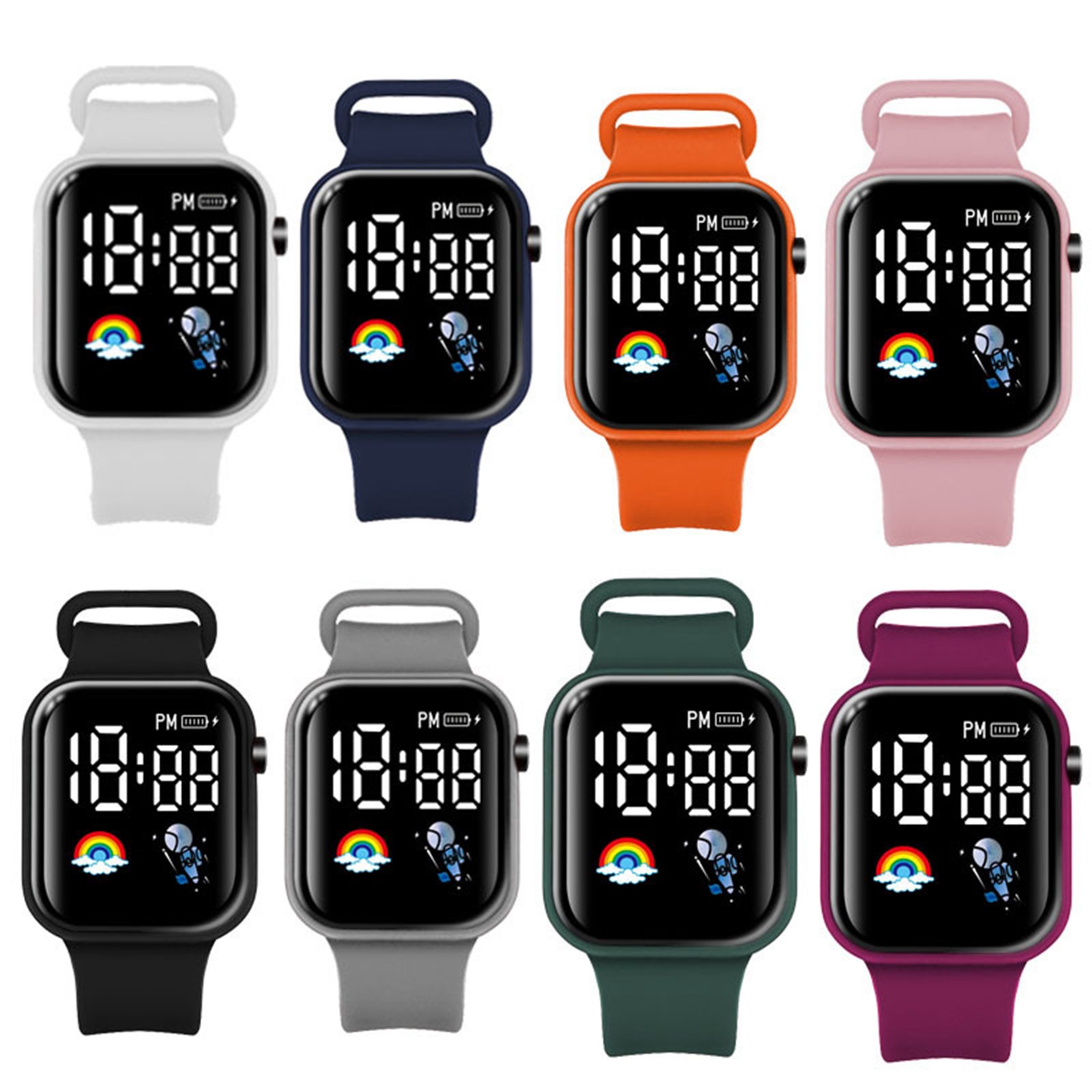 Smartwatch Digital Watches For Boys - Новинка, спортивные часы для студентов, уличные