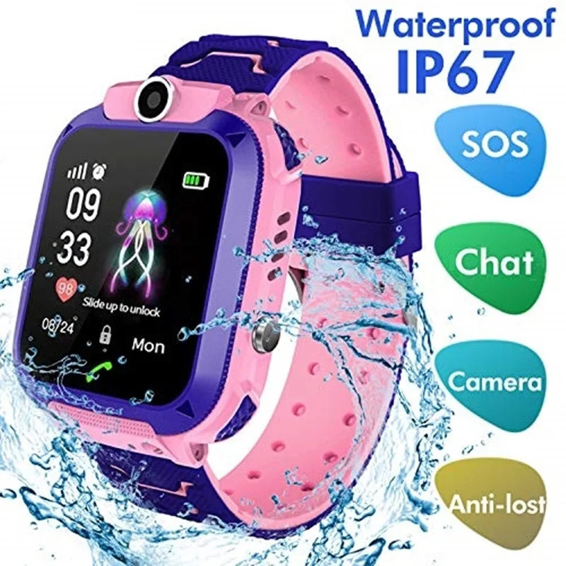 Детские умные часы 2G, SOS-выз – обзор и цена Smartwatch Digital Watches For Boys