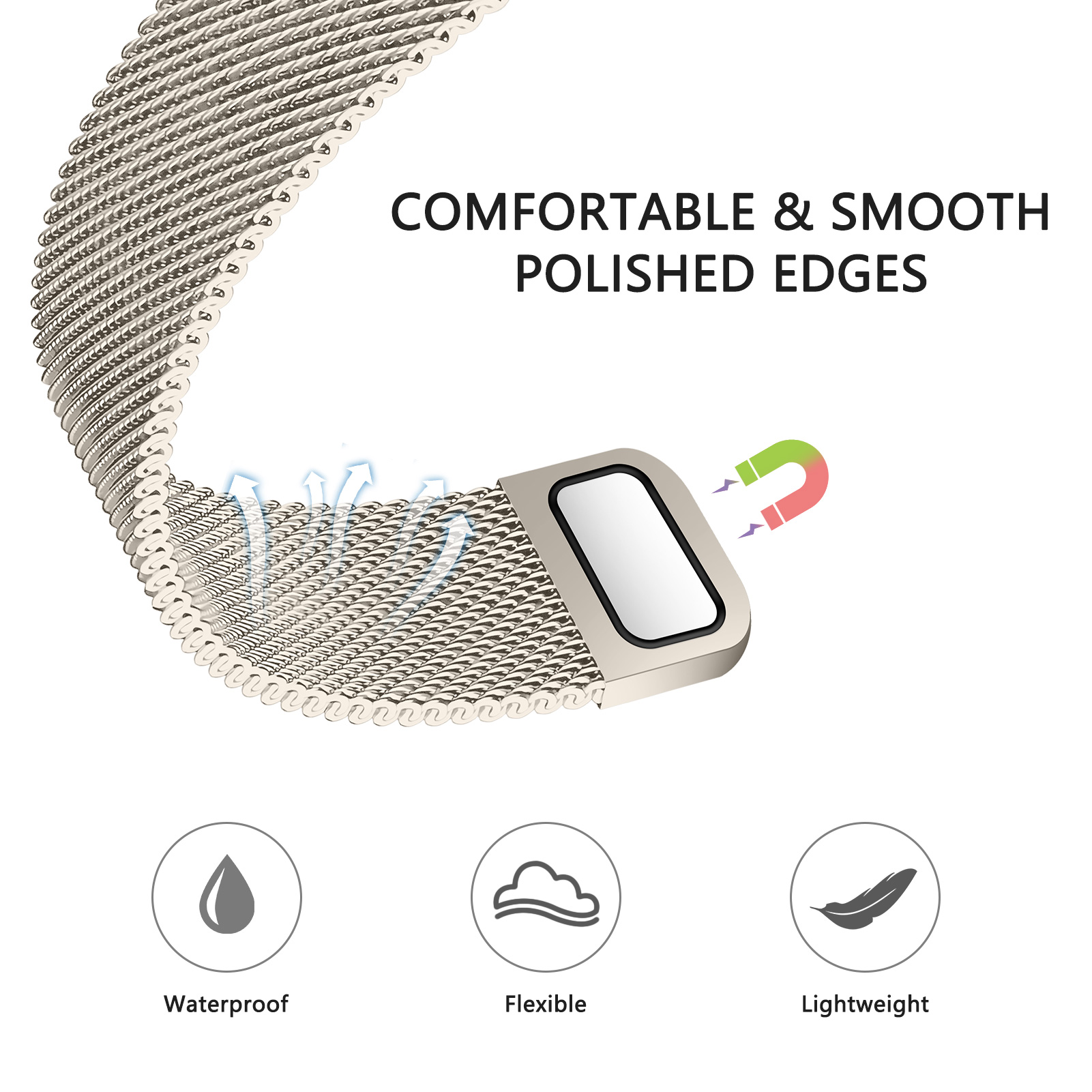 Миланский ремешок для браслета – обзор и цена Smartwatch Apple Watches For Men