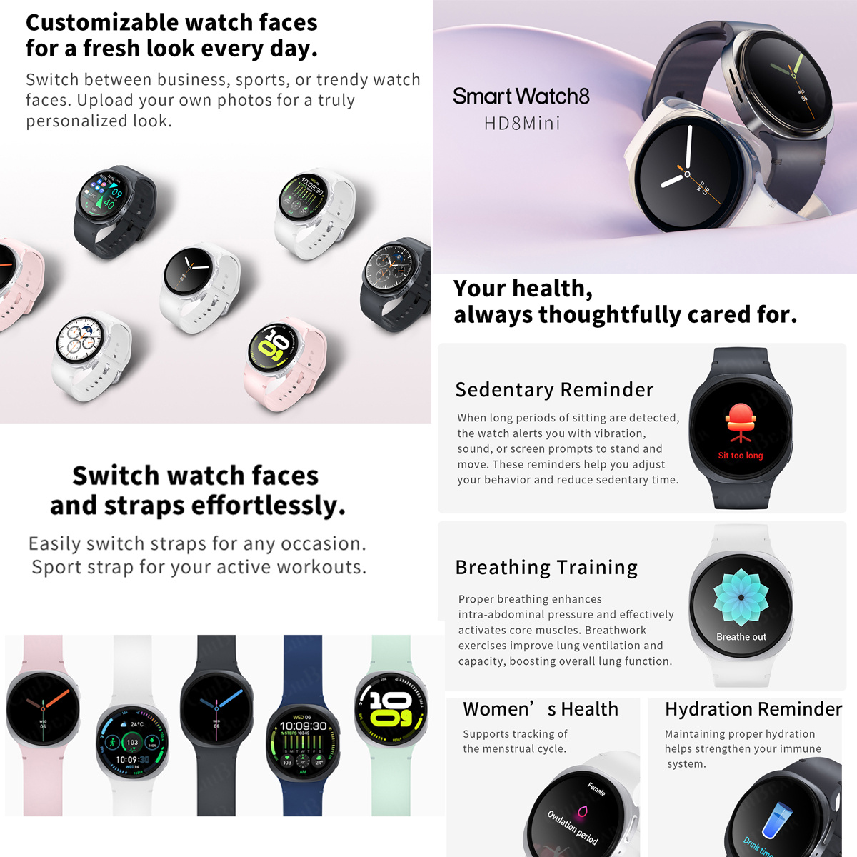 Новые смарт-часы 2026 года: 8  – обзор и цена Heart Rate Gps Watch