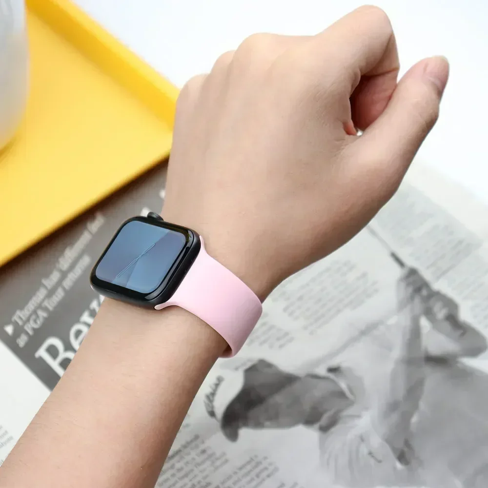 Спортивный мягкий силиконовый  – обзор и цена Smartwatch Apple Watches For Men