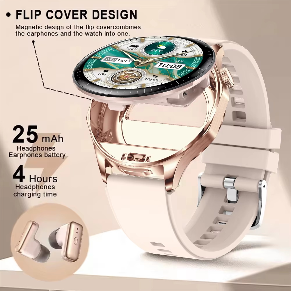 2 в 1 TWS гарнитура Смарт-часы – обзор и цена Smartwatch Noise Watches For Women