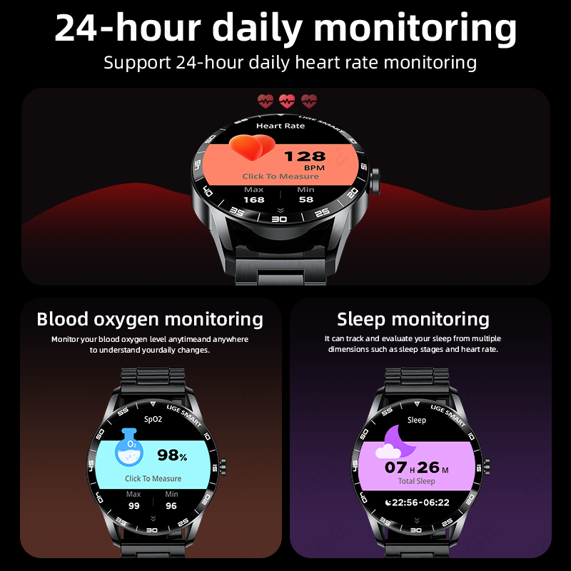 Новые умные часы LIGE для мужч – обзор и цена Smartwatch Watches Birthday Gift For Men