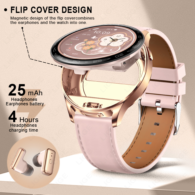 2 в 1 TWS гарнитура Смарт-часы – обзор и цена Smartwatch Noise Watches For Women
