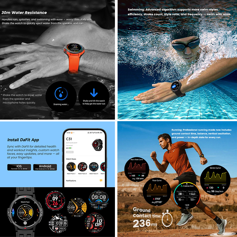 НОВЫЕ 6-осевые гироскопические – обзор и цена Timex Watches Smartwatch