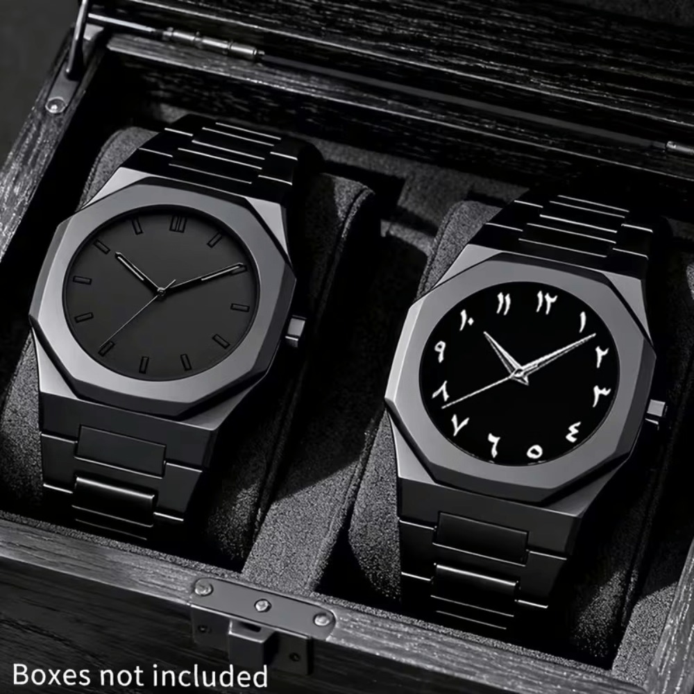 2 шт. часов, модные кварцевые  – обзор и цена Smartwatch Watches Birthday Gift For Men