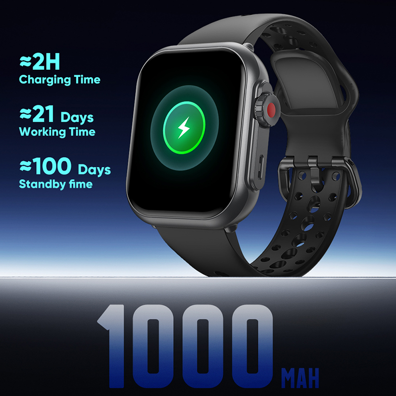 Ультра K62 1000 мАч Смарт-часы – обзор и цена Heart Rate Gps Watch