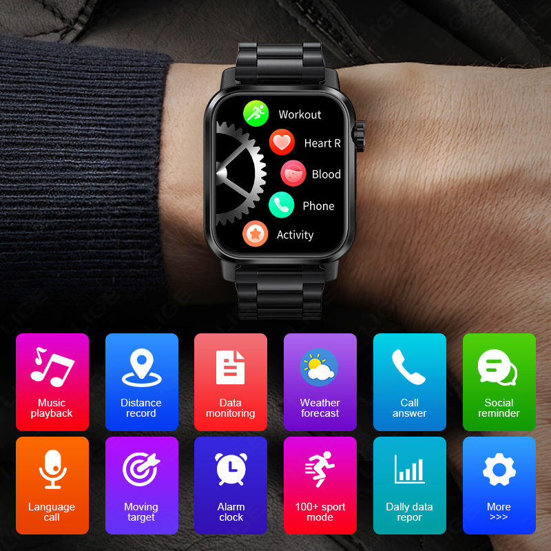 Смарт-часы LIGE: спортивный фи – обзор и цена Smartwatch Watches For Sale