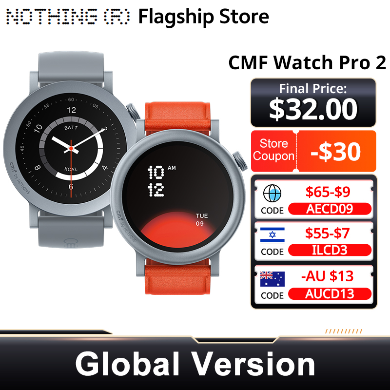 CMF by Nothing Global Version  – обзор и цена Timex Watches Smartwatch