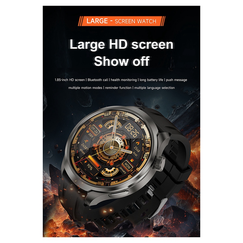 1,85-дюймовые умные часы Ultra – обзор и цена Heart Rate Gps Watch