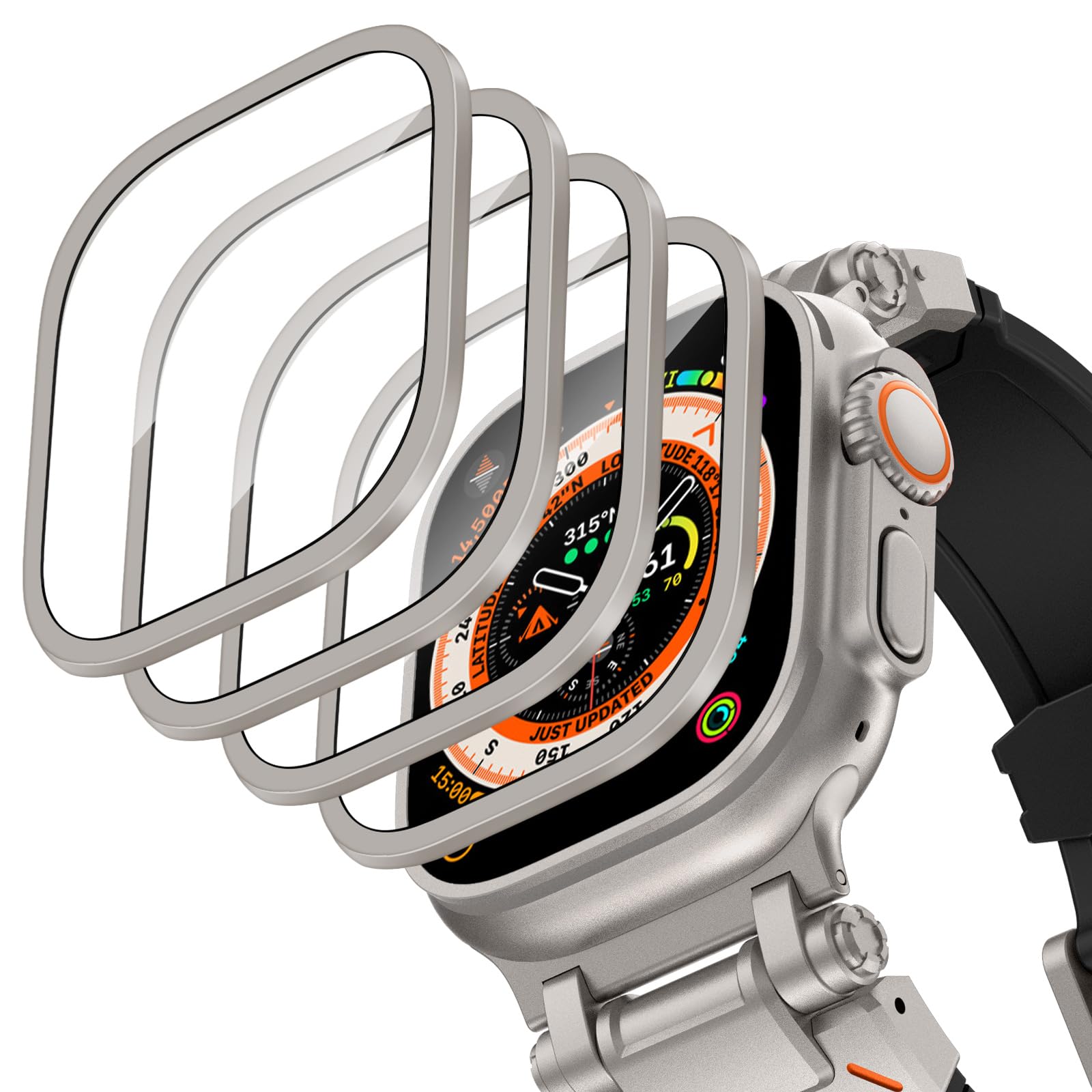 Чехол из алюминиевого сплава + – обзор и цена Smartwatch Apple Watches For Men