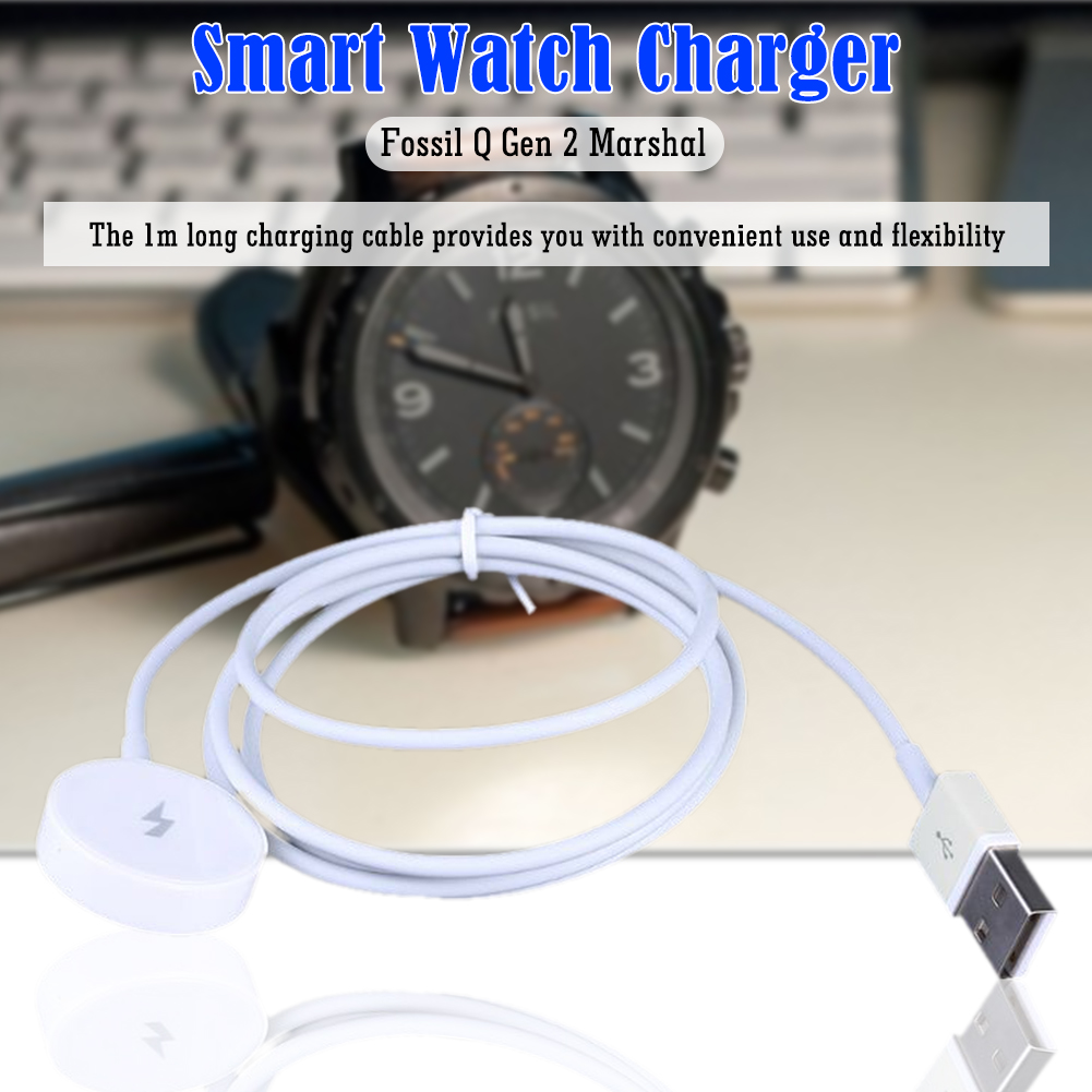 Магнитное зарядное устройство  – обзор и цена Fossil Watches Smartwatch Gen 3