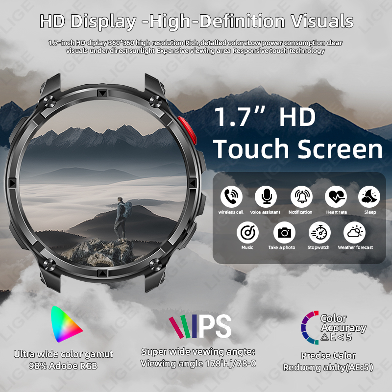 Смарт-часы LIGE 2026: Хит прод – обзор и цена Smartwatch Watches For Sale