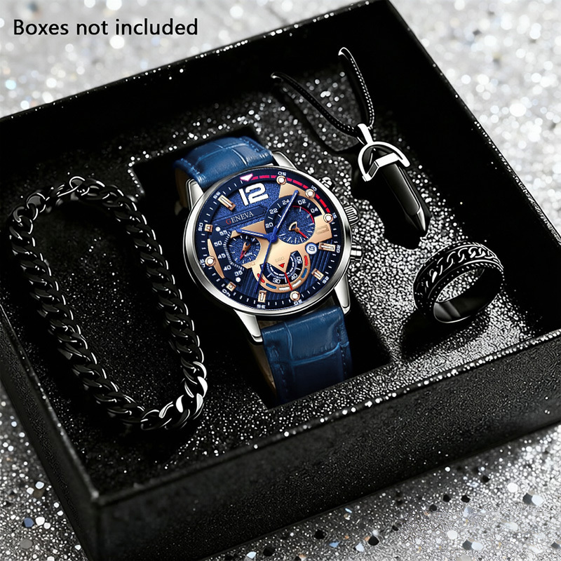 Набор из 4 мужских модных часо – обзор и цена Smartwatch Watches Birthday Gift For Men