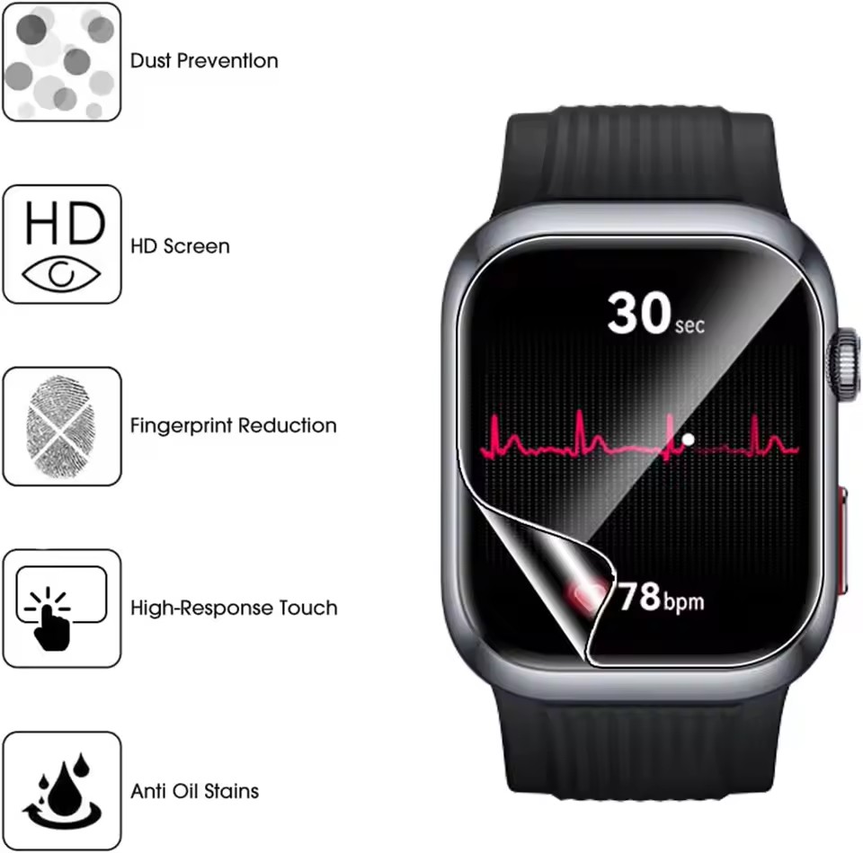3 шт. гидрогелевые пленки из Т – обзор и цена Smartwatch Watch Huawei